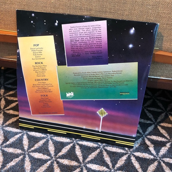 80's "Saskatchewan After Dark" Record - 2 albums - SK Compilation - Sask Music - Picture 2 of 10